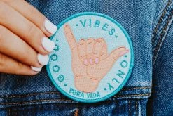 Pura Vida Bracelets Good Vibes Patch Best Sellers