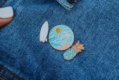 Pura Vida Bracelets Best Sellers Surf Check Pin Set