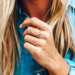 Pura Vida Bracelets Oval Open Ring Best Sellers