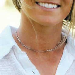 Pura Vida Bracelets Link Chain Choker Jewelry