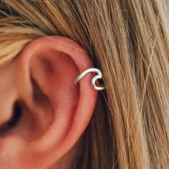 Pura Vida Bracelets Wave Ear Cuff