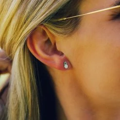 Pura Vida Bracelets Pineapple Stud Earrings Best Sellers