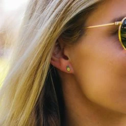 Pura Vida Bracelets Pineapple Stud Earrings Best Sellers