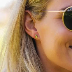 Pura Vida Bracelets Pineapple Stud Earrings Best Sellers