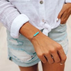 Pura Vida Bracelets Stone ID Bracelet