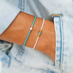 Pura Vida Bracelets Jewelry Gem & Tube Seed Bead