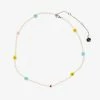 Spring 2021 Beaded Flower Choker