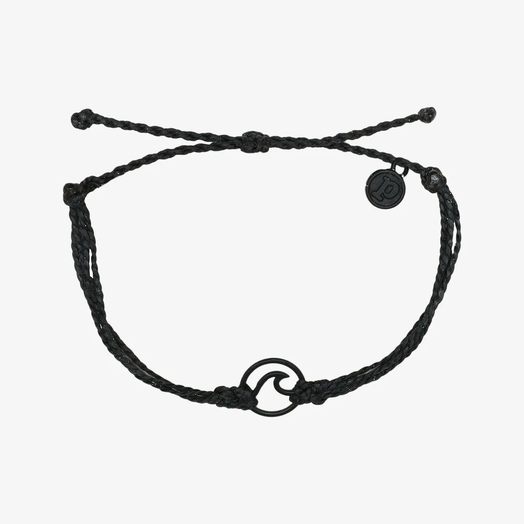 Best Pirce π Pura Vida Bracelets Black Wave Charm π 3 Pura Vida Bracelets Black Wave Charm