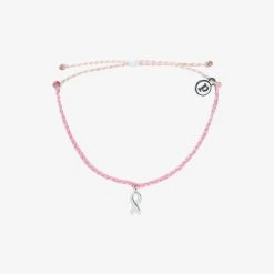 Pura Vida Bracelets Best Sellers Breast Cancer Awareness Charm