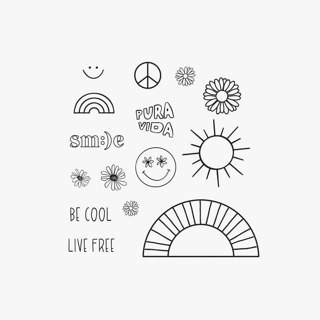 Flash Sale 🥰 Spring 2021 Brightside Temporary Tattoo Best Sellers ✔️ 3 Spring 2021 Brightside Temporary Tattoo Best Sellers