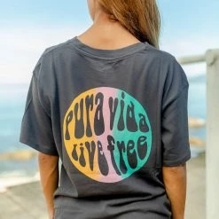 Pura Vida Bracelets Best Sellers Retro Logo Tee
