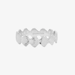 Spring 2021 Best Sellers Clam Shell Band Ring