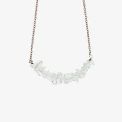 Spring 2021 Clear Quartz Chip Choker Best Sellers