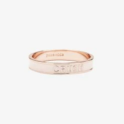 Spring 2021 Crush Enamel Word Ring Best Sellers