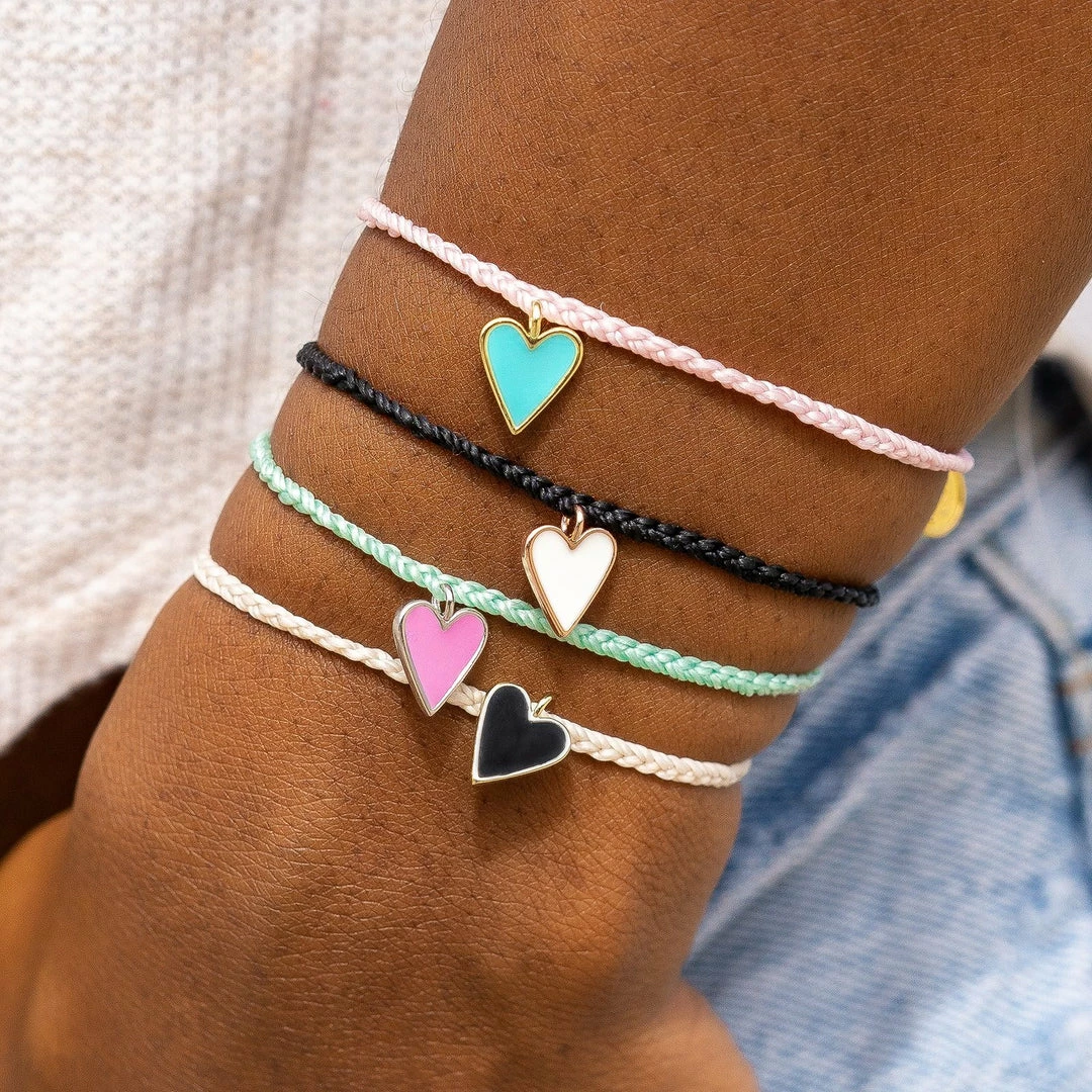 Best deal ✨ Pura Vida Bracelets Petite Heart Charm ⌛ 8 Pura Vida Bracelets Petite Heart Charm
