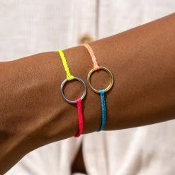 Pura Vida Bracelets Two-Tone Full Circle Charm Trending On TikTok