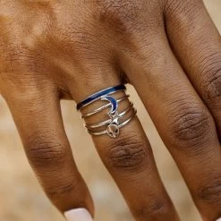 Pura Vida Bracelets Lost In The Cosmos Ring Stack