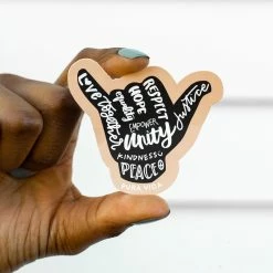 Spring 2021 Men's Racial Justice Awareness Sticker