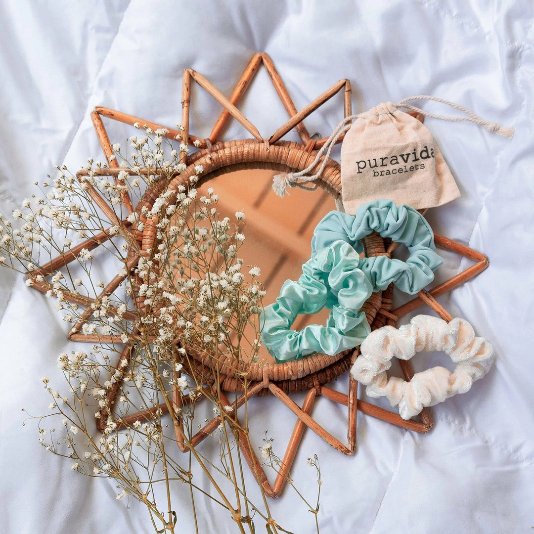 Cheap ✔️ Summer 2020 Wave Scrunchies (Set Of 3) 😍 6 Summer 2020 Wave Scrunchies (Set Of 3)