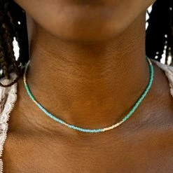 Spring 2021 Playa Seed Bead Necklace