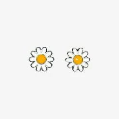 Pura Vida Bracelets Daisy Studs Best Sellers
