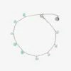 Pura Vida Bracelets Dangling Gem Chain Anklet Best Sellers