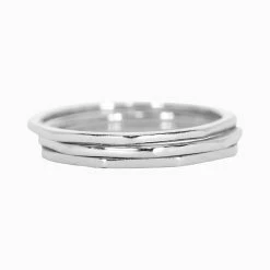 Pura Vida Bracelets Delicate Stacked Ring Jewelry