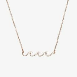 Fall 2019 Best Sellers Delicate Wave Necklace