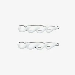 Pura Vida Bracelets Enamel Wave Hair Barrettes (Set Of 2) Best Sellers