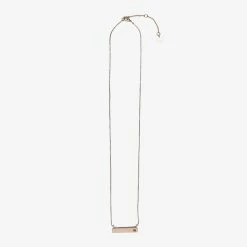 Pura Vida Bracelets Trending On TikTok Engravable Bar Birthstone Necklace