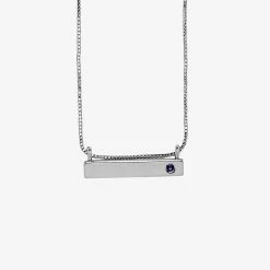 Pura Vida Bracelets Trending On TikTok Engravable Bar Birthstone Necklace