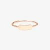 Pura Vida Bracelets Engravable Bar Ring