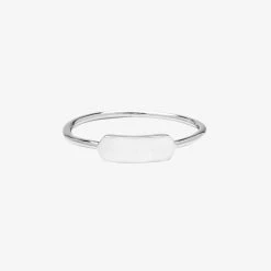 Pura Vida Bracelets Engravable Bar Ring