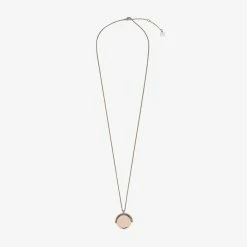 Pura Vida Bracelets Men's Engravable Double-Sided Spinner Necklace