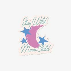Pura Vida Bracelets Stay Wild Moon Child Sticker