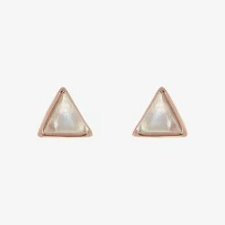 Fall 2019 Best Sellers Gemstone Triangle Stud Earrings