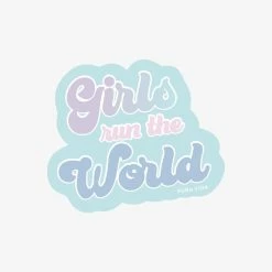 Spring 2021 Girls Run The World Sticker Best Sellers