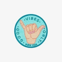 Pura Vida Bracelets Good Vibes Patch Best Sellers