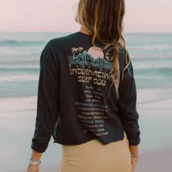 Pura Vida Bracelets Trending On TikTok International Surf Tour Long Sleeve Boxy Tee