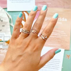 Pura Vida Bracelets Summer Sparkle Ring Stack Best Sellers