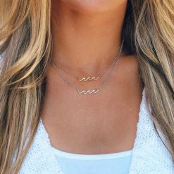 Fall 2019 Best Sellers Delicate Wave Necklace