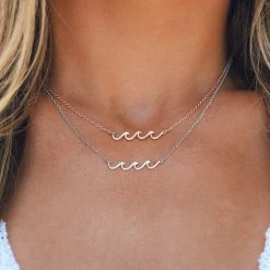 Fall 2019 Best Sellers Delicate Wave Necklace
