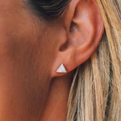 Best reviews of β Fall 2019 Best Sellers Gemstone Triangle Stud Earrings π 9 Fall 2019 Best Sellers Gemstone Triangle Stud Earrings