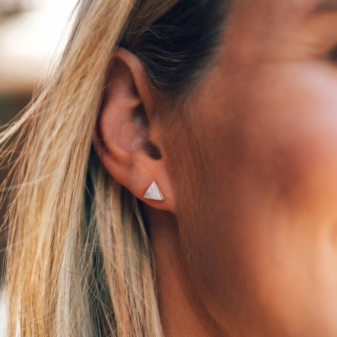 Best reviews of β Fall 2019 Best Sellers Gemstone Triangle Stud Earrings π 4 Fall 2019 Best Sellers Gemstone Triangle Stud Earrings