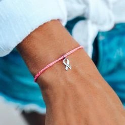 Pura Vida Bracelets Best Sellers Breast Cancer Awareness Charm
