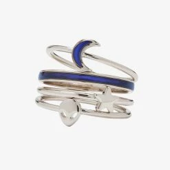 Pura Vida Bracelets Lost In The Cosmos Ring Stack