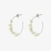 Pura Vida Bracelets Mother Of Pearl Chip Hoop Earrings Best Sellers