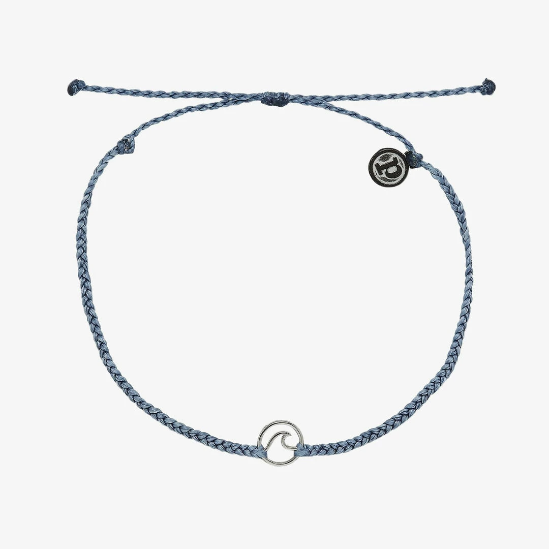 New π Pura Vida Bracelets Mini Wave Charm Anklet π 3 Pura Vida Bracelets Mini Wave Charm Anklet