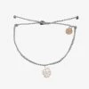 Pura Vida Bracelets Mother Of Pearl Monstera Charm Best Sellers