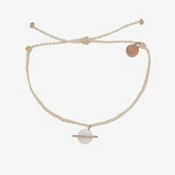 Pura Vida Bracelets Opal Saturn Charm Best Sellers